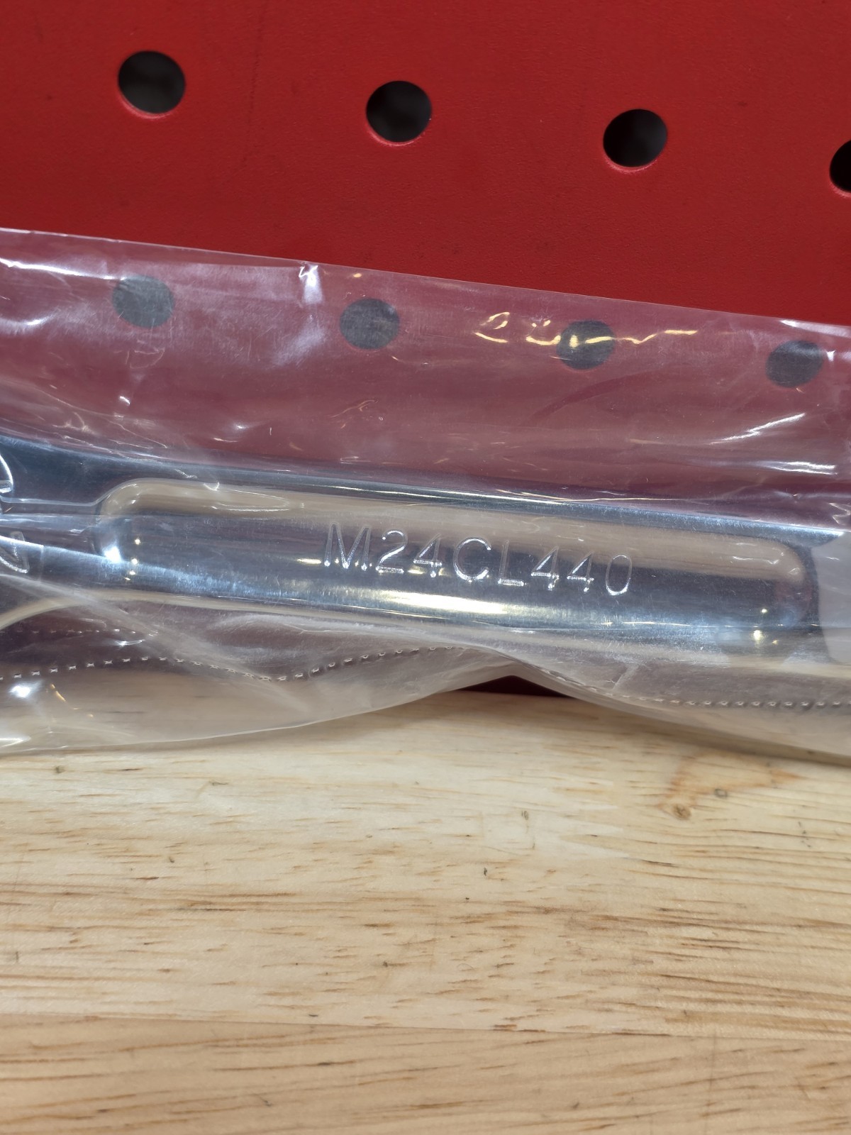 Mac Tools NEW M24CL440 24mm Precision Torque 12-Point Chrome Combination Wrench