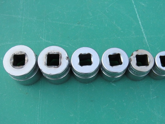 SNAP-ON 211FSY 3/8″ DRIVE 11PC SAE 6PT SHALLOW SOCKET SET 1/4″ – 7/8″ UNDERLINE