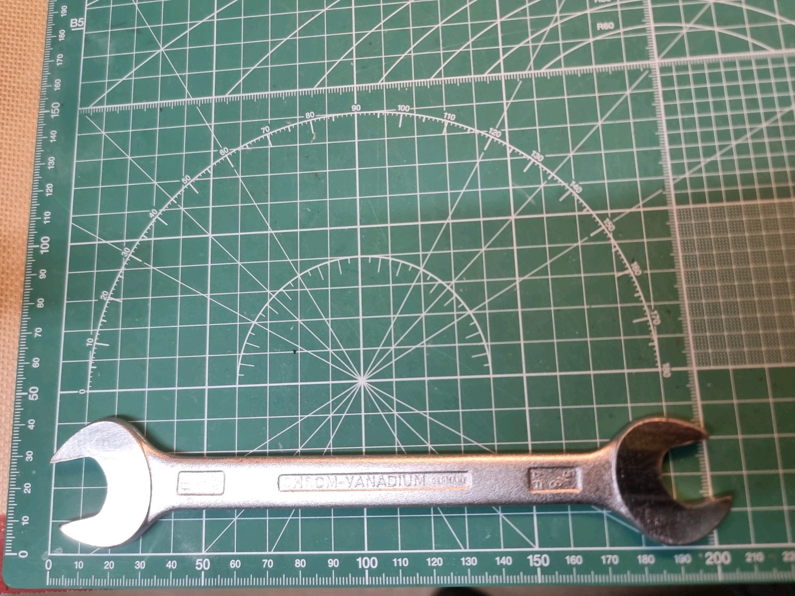 Matador No 100 11/16AF x 5/8AF Spanner. Made in Germany
