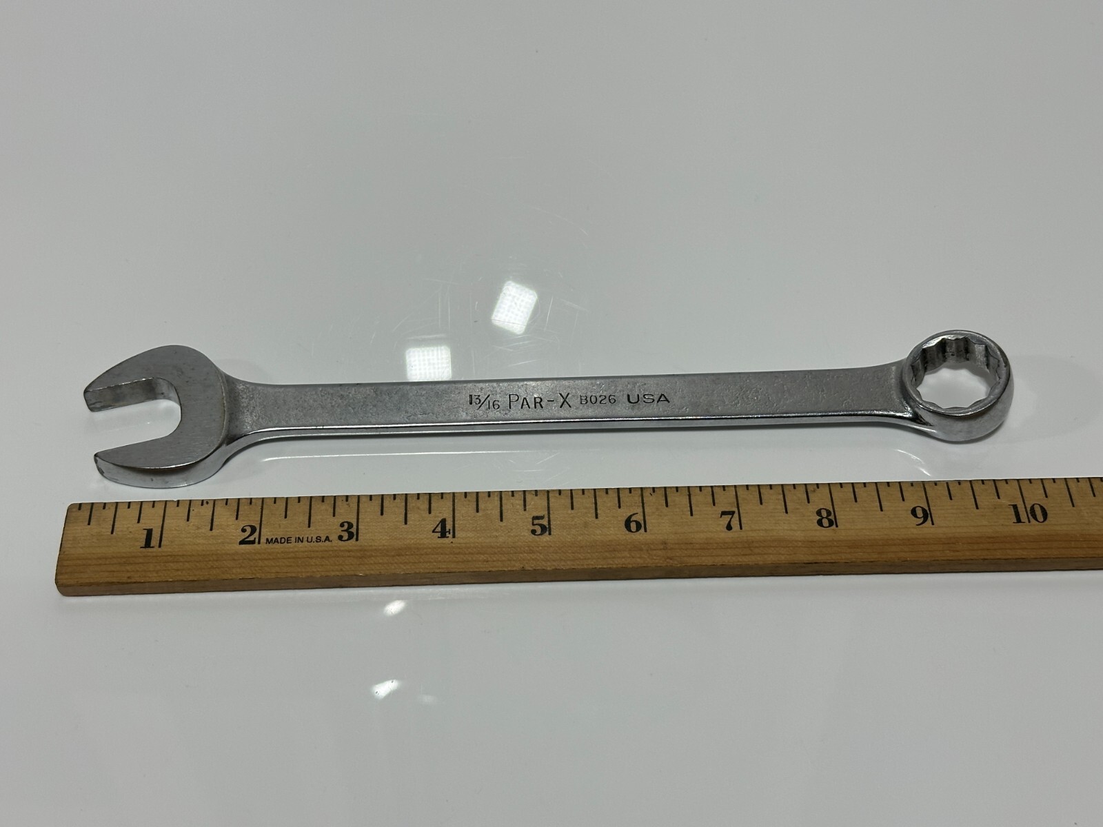 Par-X USA MADE BO26 Standard 13/16″ SAE Combination Wrench, 12 Point