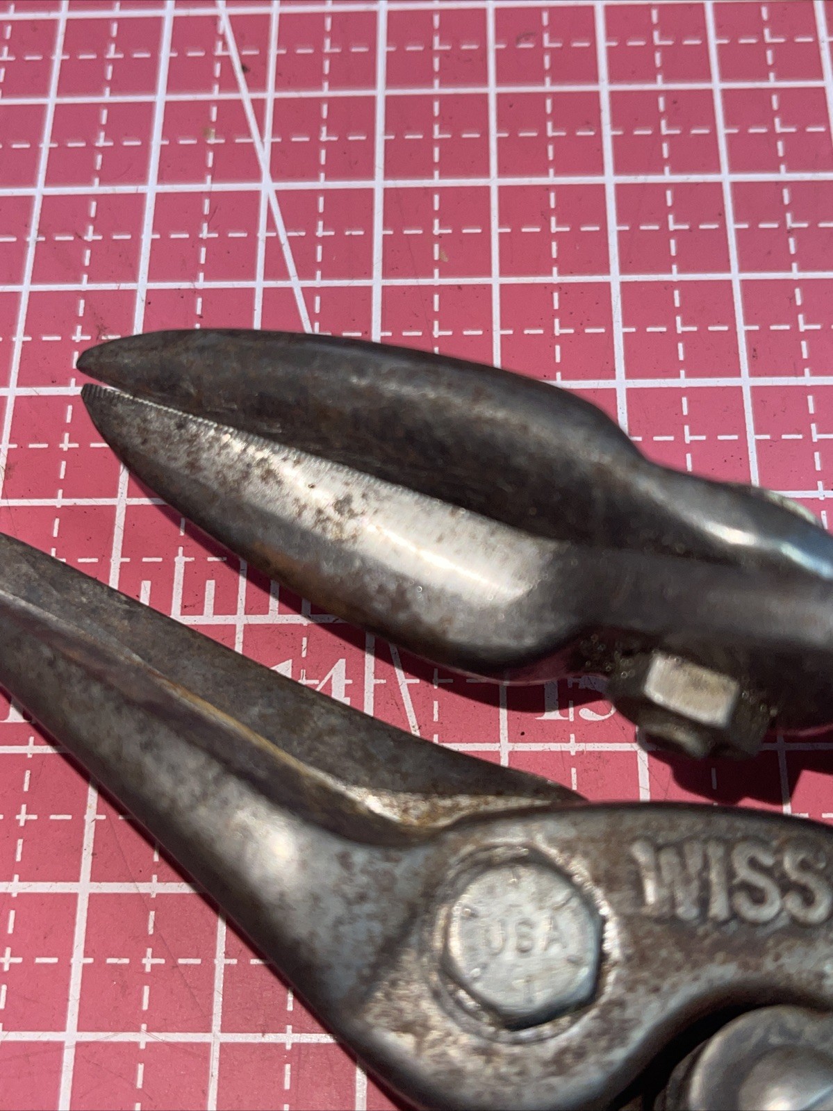 Vintage Wiss USA M2 Right M3 Straight & Master Mechanic Left Aviation Snips Set
