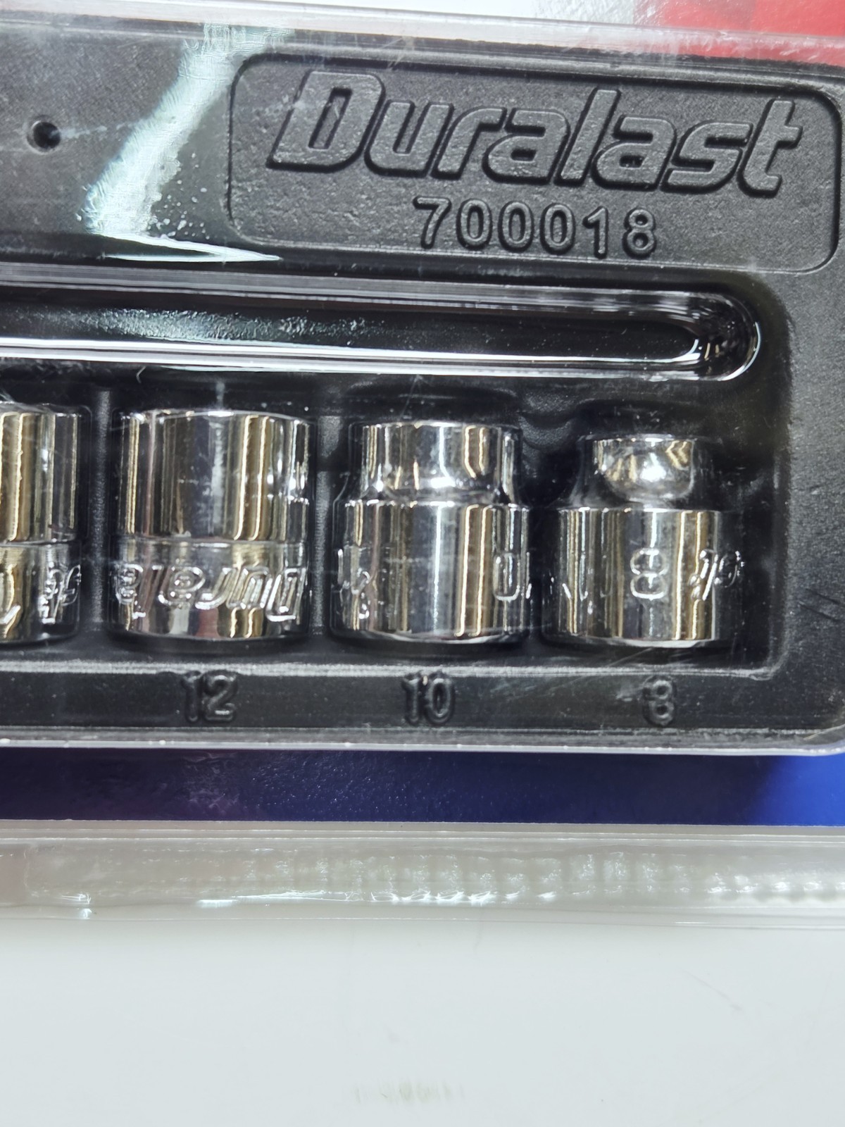 Duralast 3/8″ Drive 9pc Low Profile Sockets Metric
