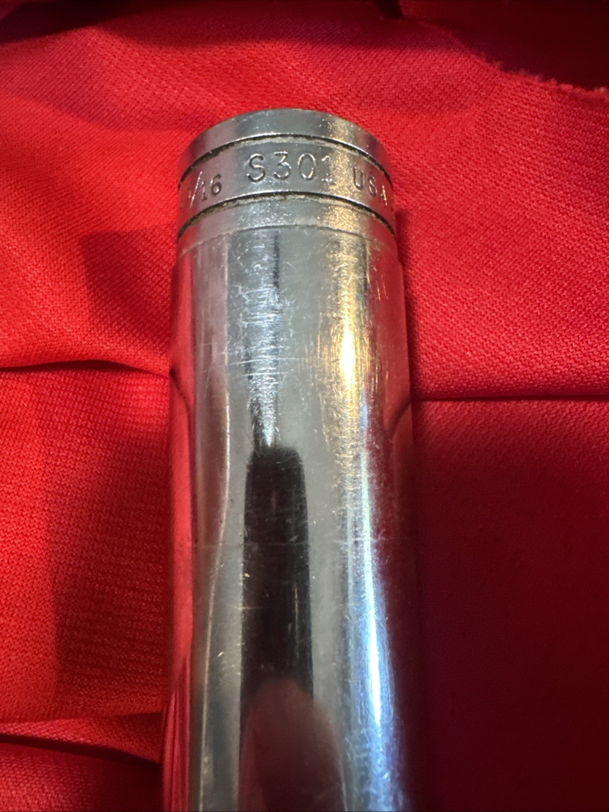 Snap on Tools S301 15/16″ SAE Flank Drive Deep Socket 1/2″ Drive 12 Point USA