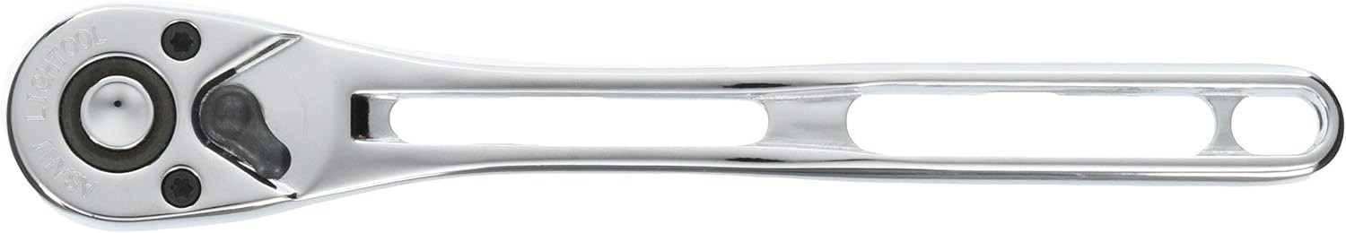 ASH 3/8 Drive 72-Tooth Ratchet Handle 180mm Cr-V Steel LVR3180 Made in Japan