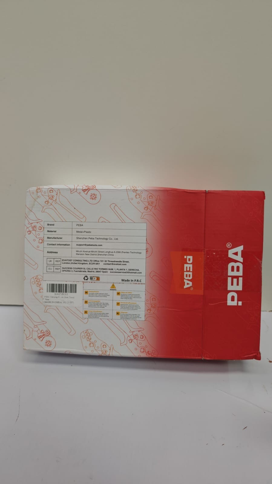 PEBA Waterproof Car Electrical Connector Ratchet Crimper Tool for AWG 22-14