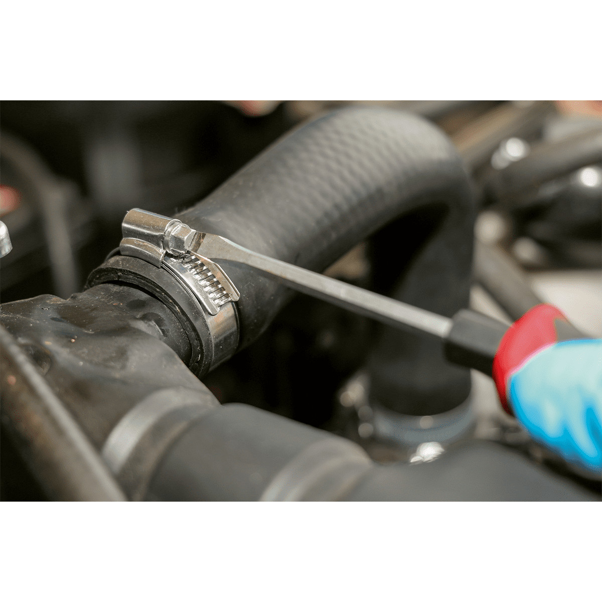 Sealey HCJ1 HI-GRIP Hose Clip Zinc Plated 25-35mm Pack of 20