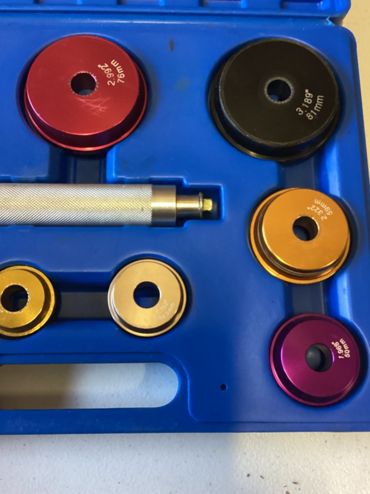 Pittsburgh Bearing Race and Seal Driver Set – 10-Piece Kit – Automotive Tool Set