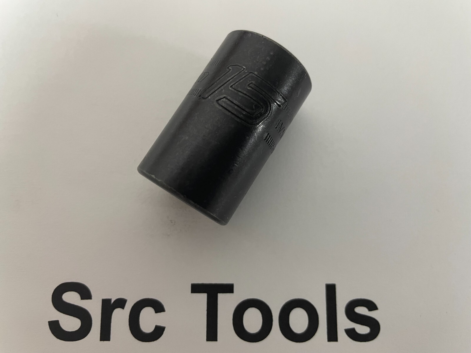 Snap-on Tools USA NEW 1/2″ Drive 15mm Metric 6pt Shallow Impact Socket IMM150A