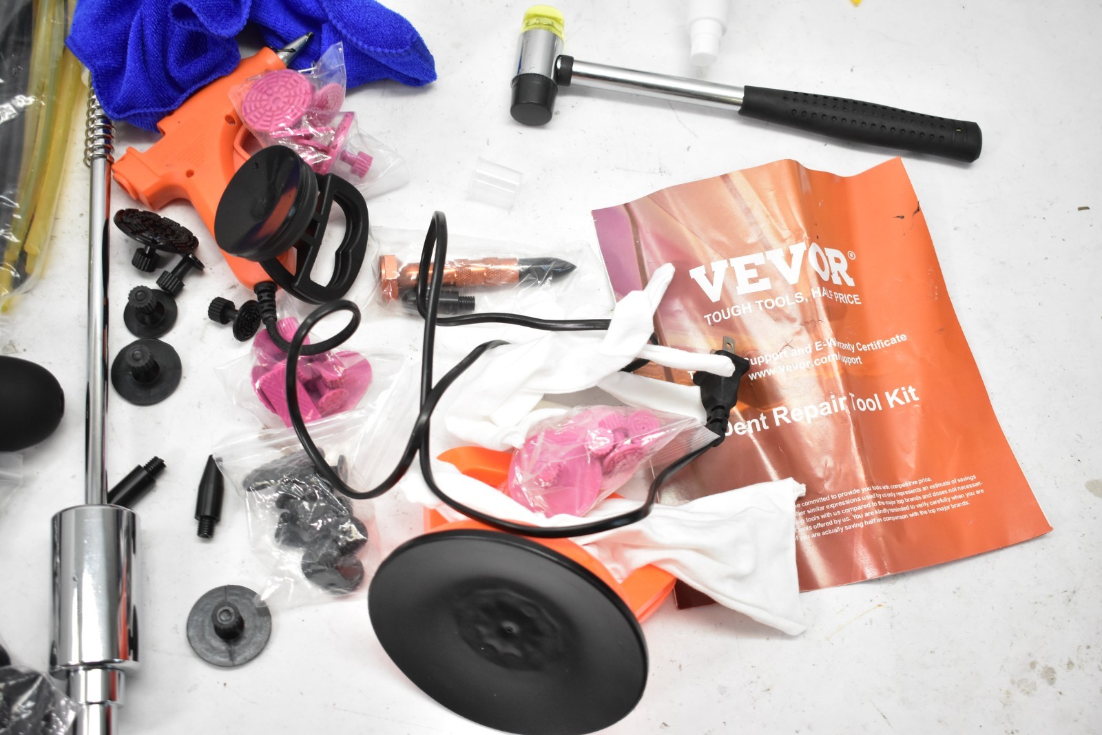 Vevor Dent Repair Tool Kit Set Genuine OEM Replacement Pack w Storage Bag