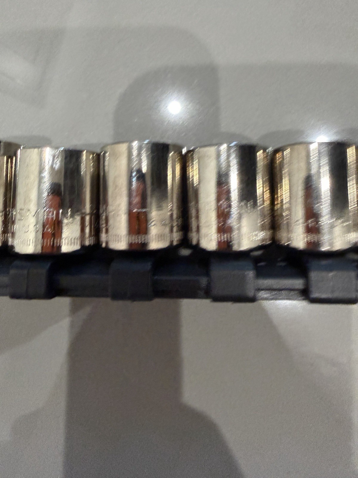 Craftsman Tools 15 Pc Metric 6-19 +21mmShallow Socket Set 3/8″ Dr 12 Pt USA