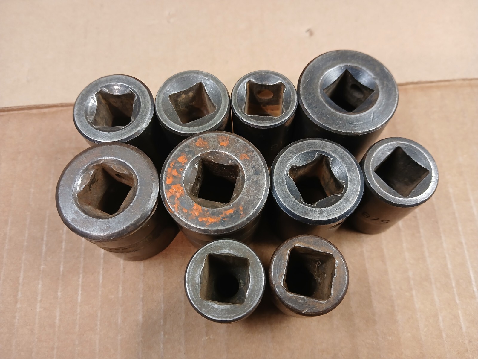 National Industrial Tools 11 Pc 1/2″ Drive 6 Point Impact Socket Set PLEASE READ