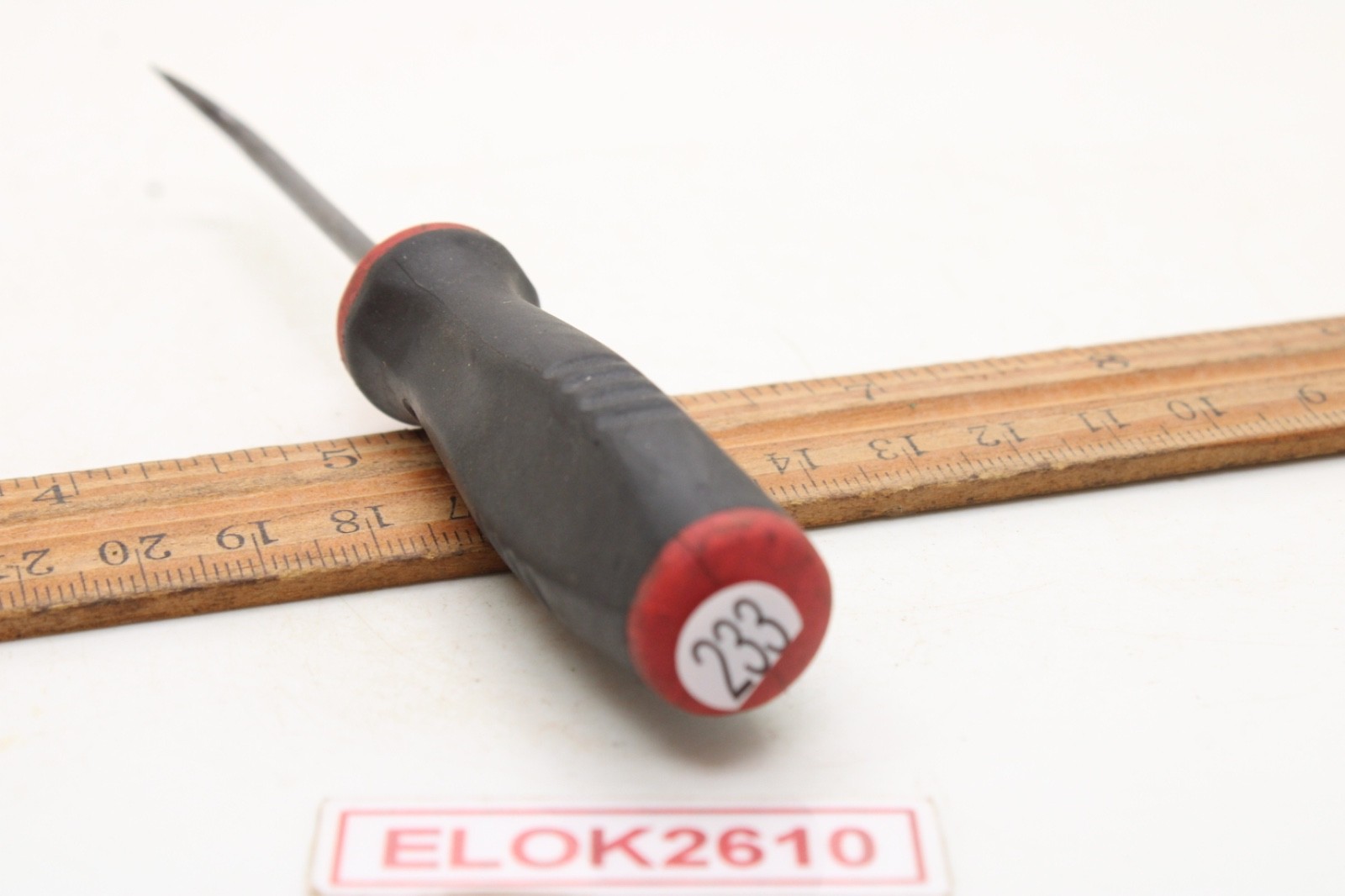 Snap-on SG3ASH90 5″ Black/Orange Mini Soft Grip 90° Pick USA