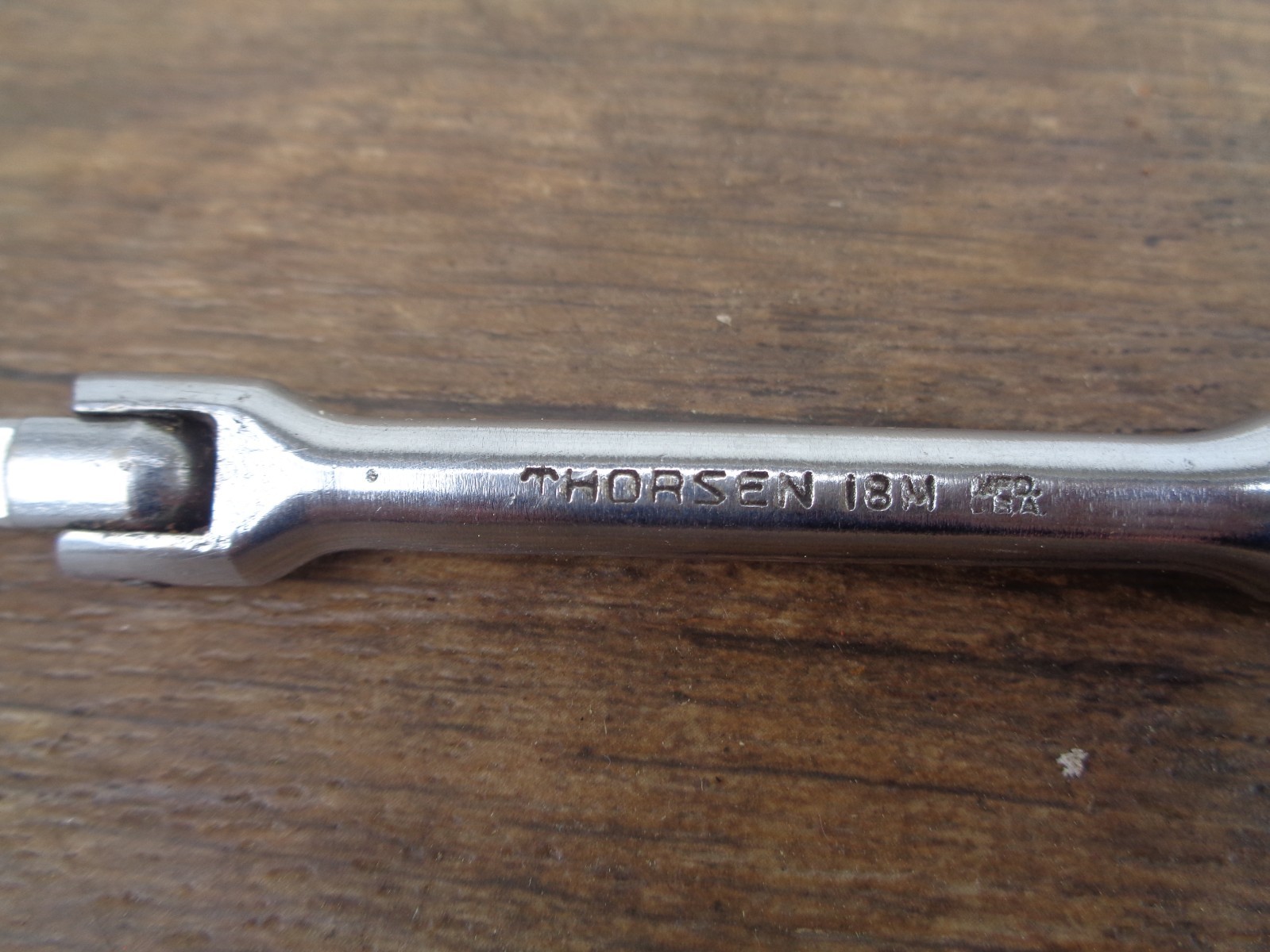Vintage THORSEN Breaker Bar 1/4″ Drive Knurled Handle #18M USA