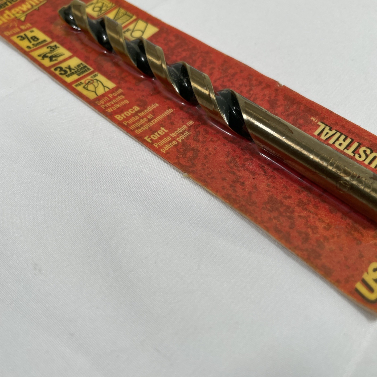 Vermont American 3/8″ Steel Drill Bit Sidewinder 12174 USA MADE BRAND NEW