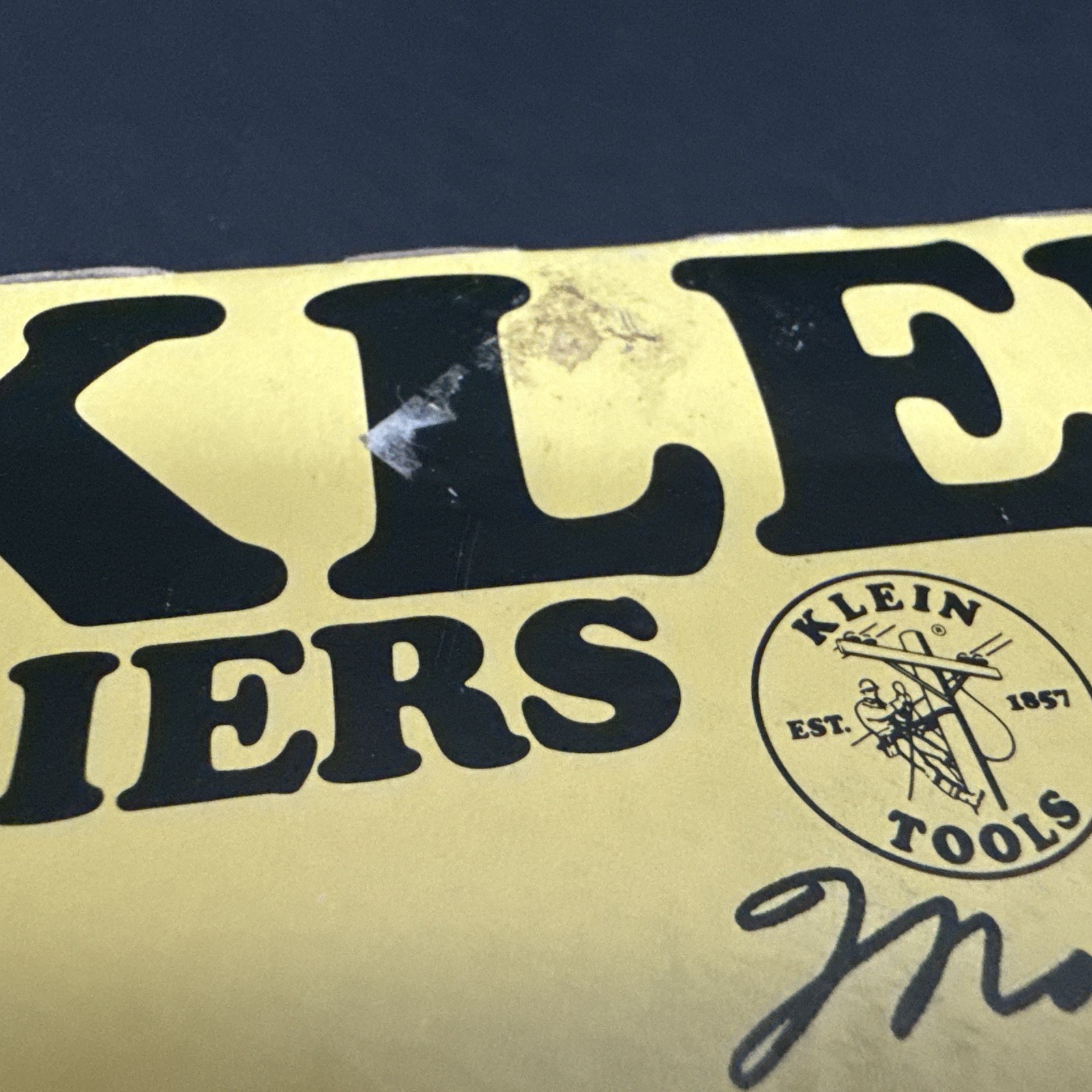 NOS VINTAGE KLEIN TOOLS NEEDLE NOSE PLIERS D203-5C 5-1/2” ORIGINAL BOX NOS