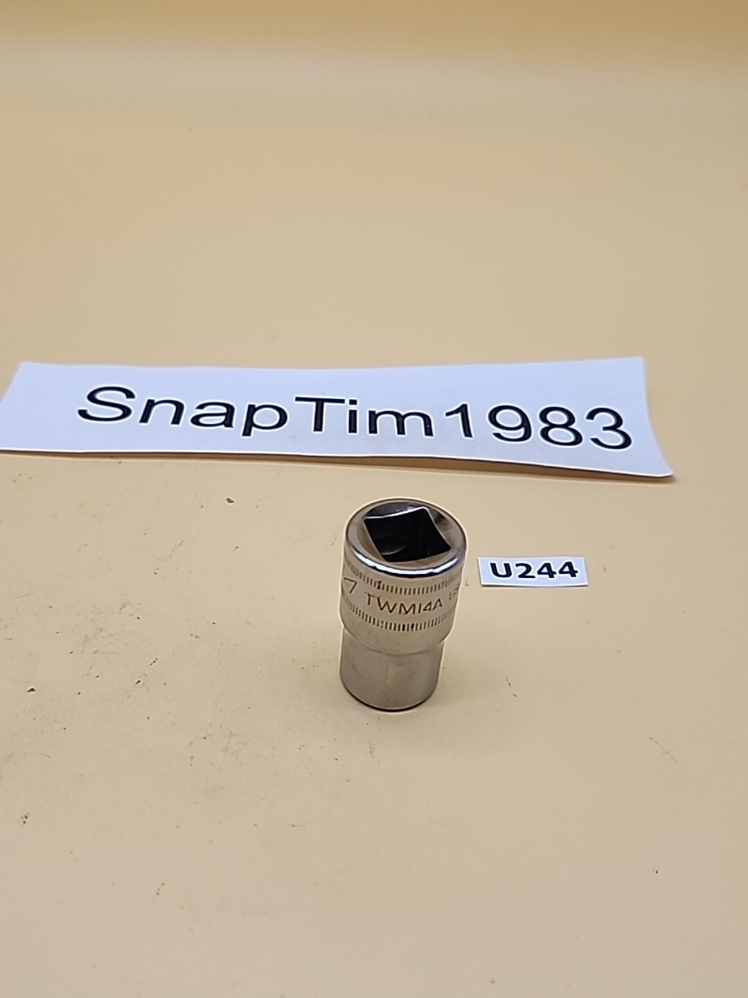 Snap-on Tools 1/2″ Drive 6-Point Metric 14mm Shallow Socket TWM14A