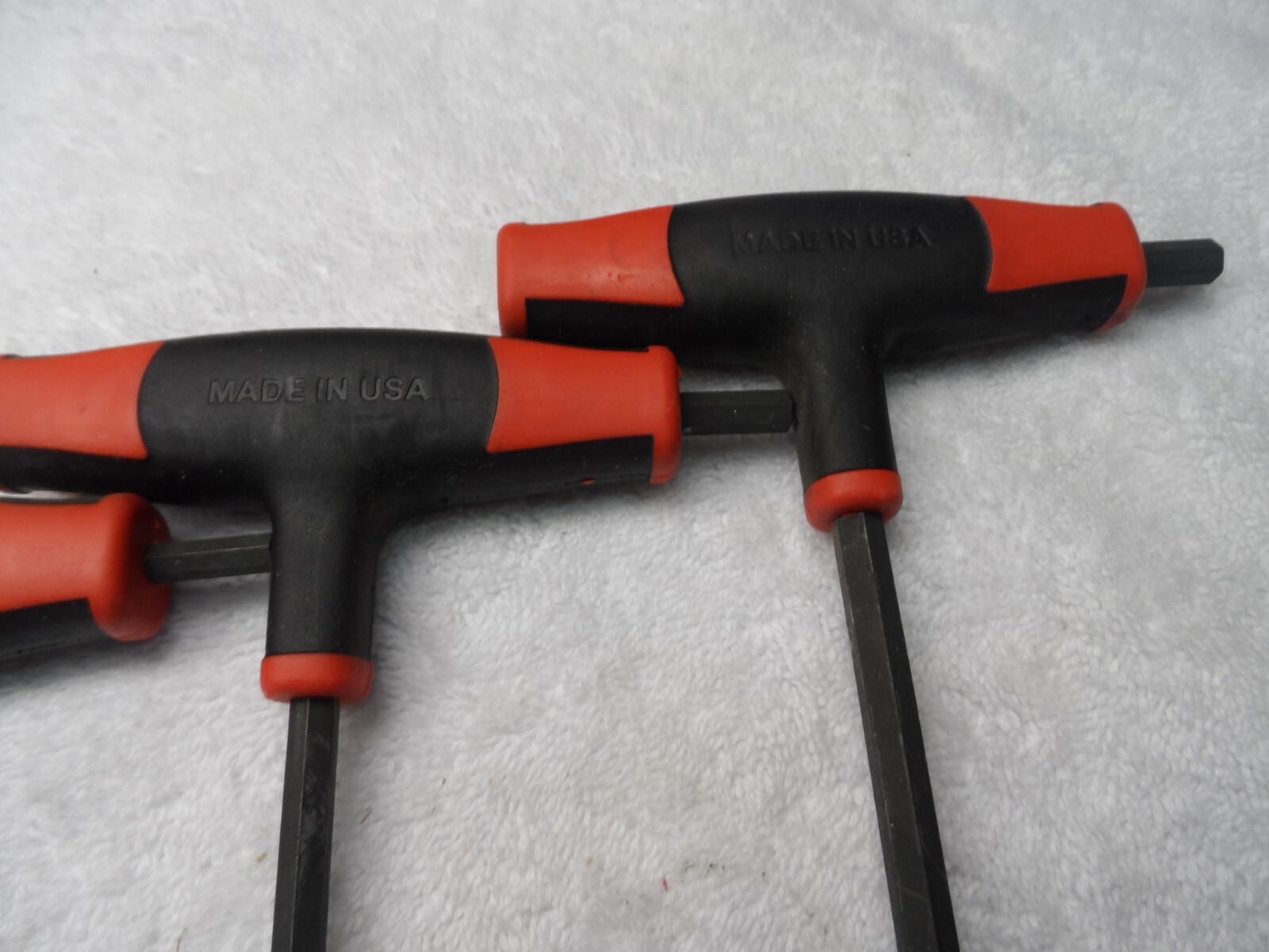 Craftsman SAE T-Through Handle Ball End Hex Key Allen Set, USA PN 46383 (loose)