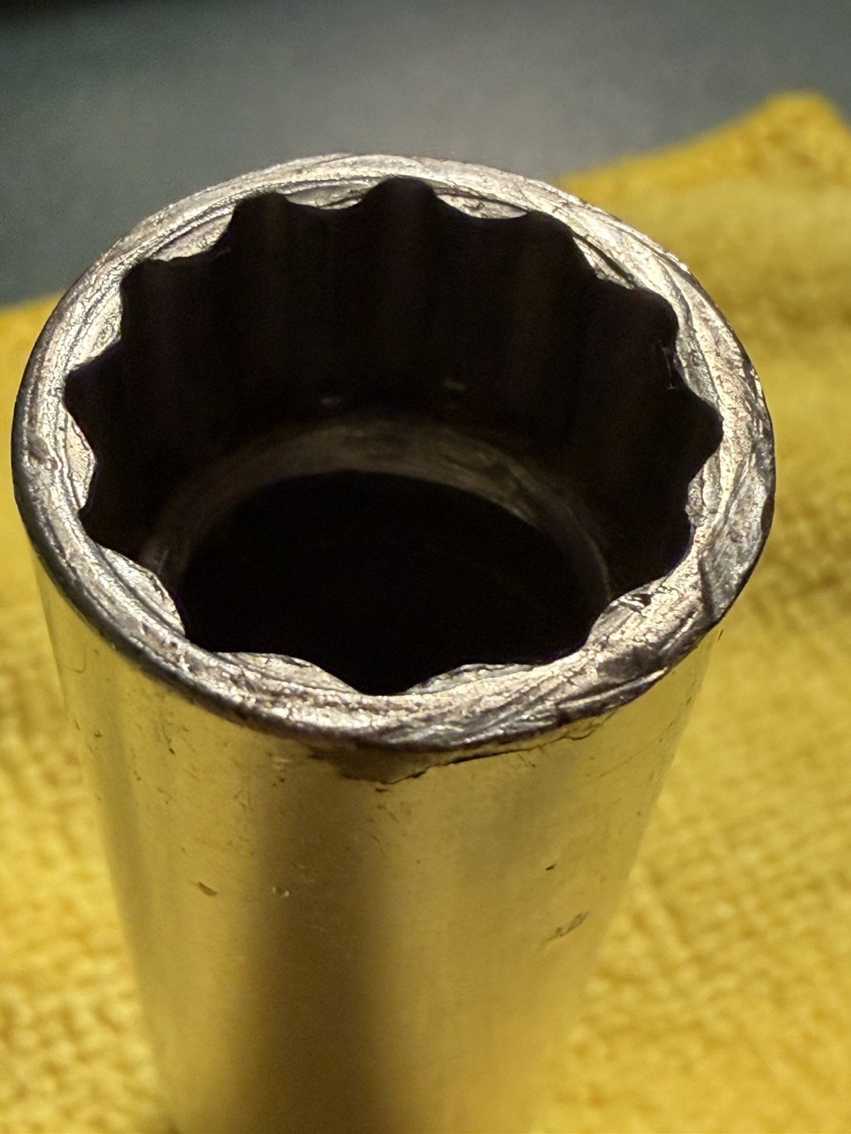 Lot Of 3 Snap-on Deep Metric Sockets 11mm, 15mm, 17mm SFM 12 Point Vintage