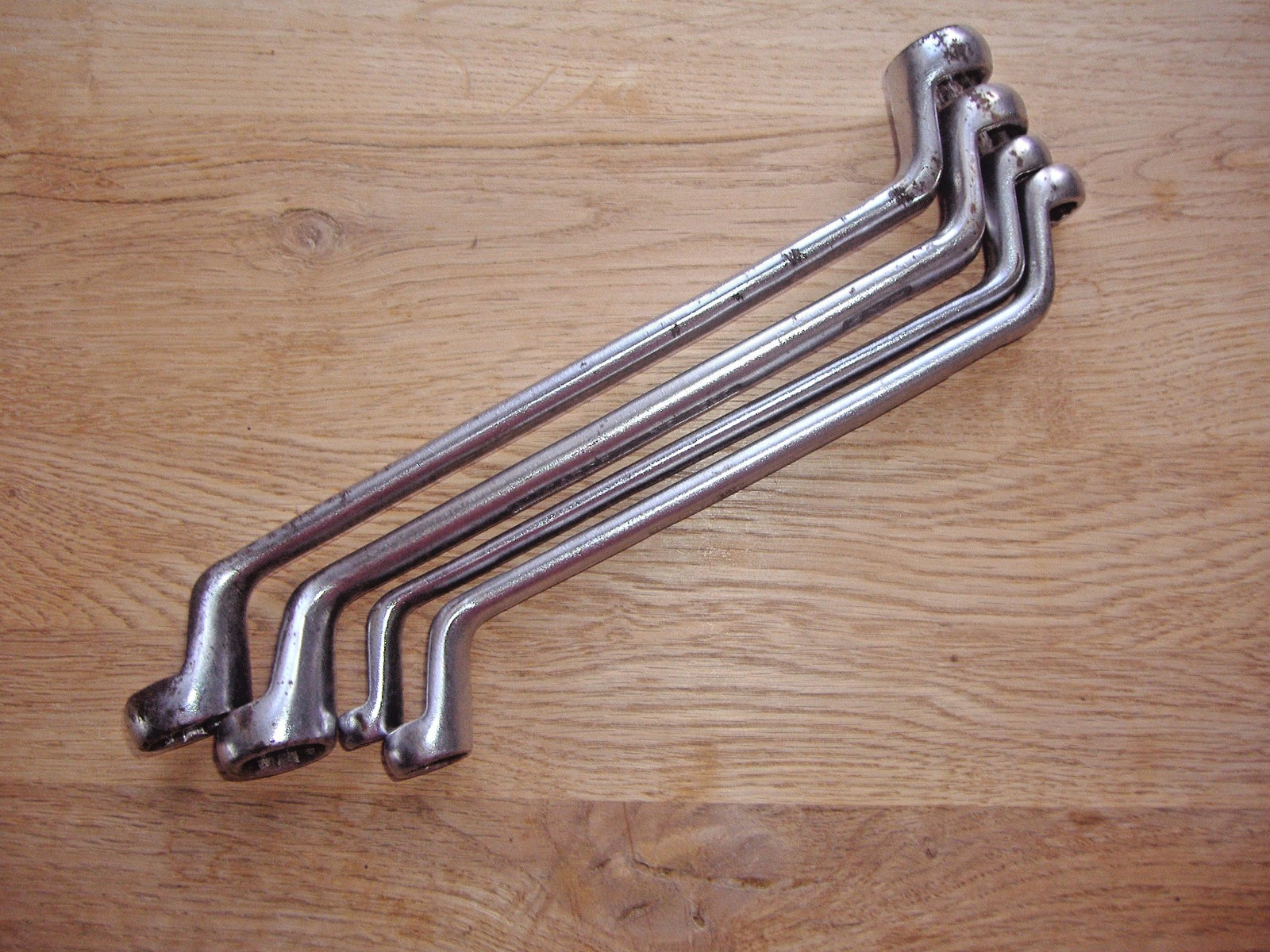 MATADOR 200 SUPER CHROME AF RING SPANNERS 3/8X5/16-3/8X7/16-1/2X9/16-9/16X5/8