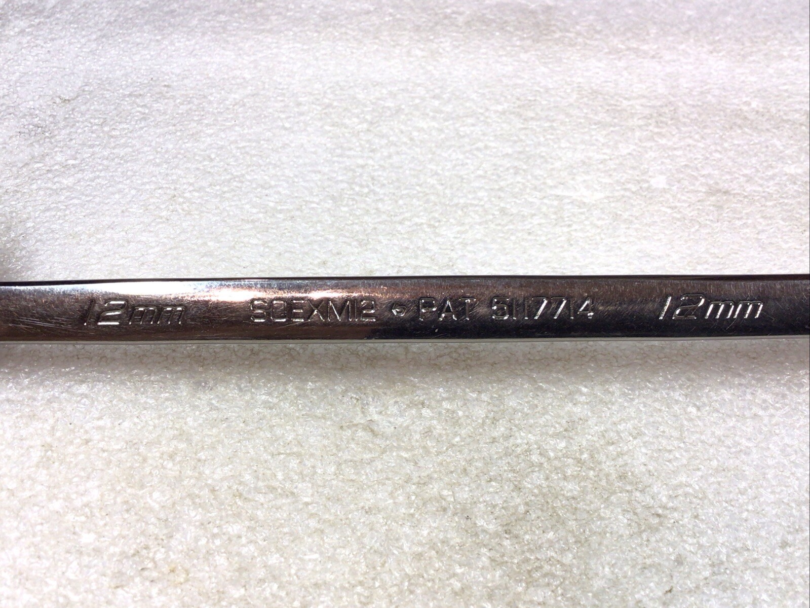 Snap On#SOEXM12 – 12mm, 12 Pt. Flank Dr. Plus Standard Combo Wrench-USA-