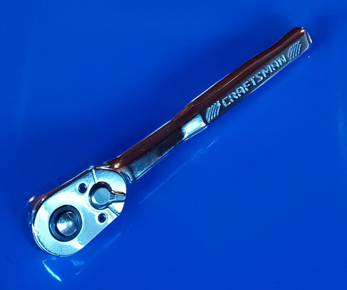 Craftsman 3/8″ 72 Tooth Ratchet – Quick Release – Polished Chrome CMMT81748