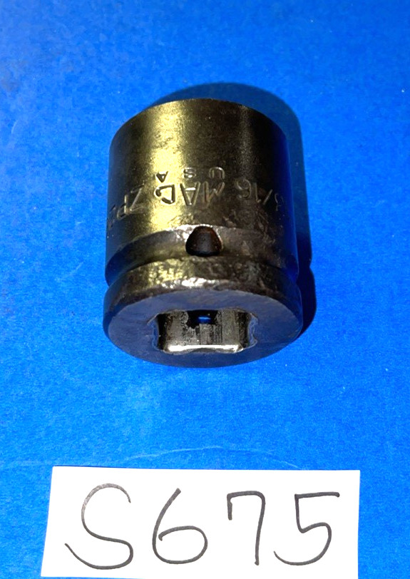 MAC TOOLS 3/4 DRIVE BUDD WHEEL IMPACT SOCKET 13/16 SQUARE