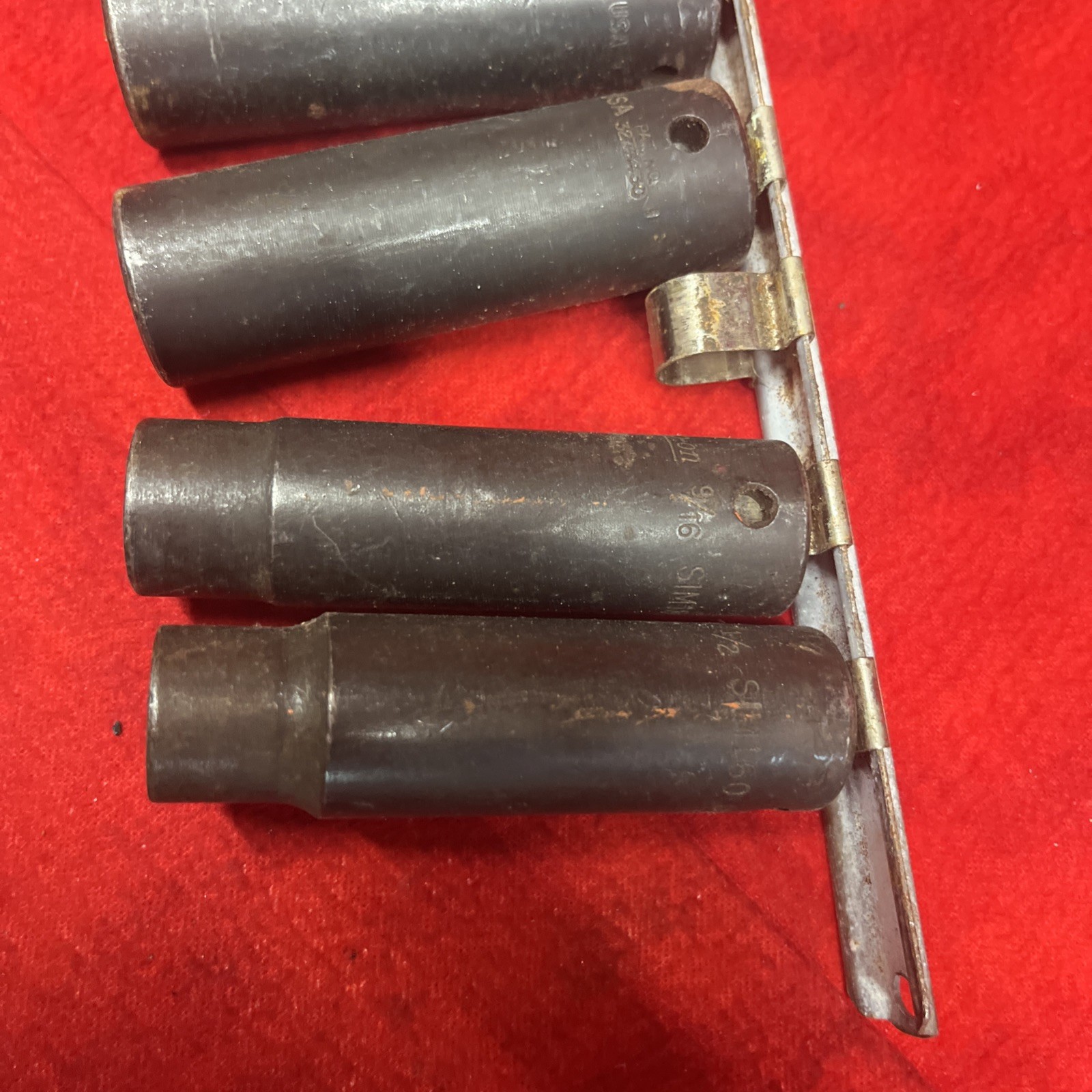 SNAP-ON TOOLS 8 PC DEEP IMPACT SOCKET SET SIM160 SERIES 1/2″ DRIVE – USA (k61)