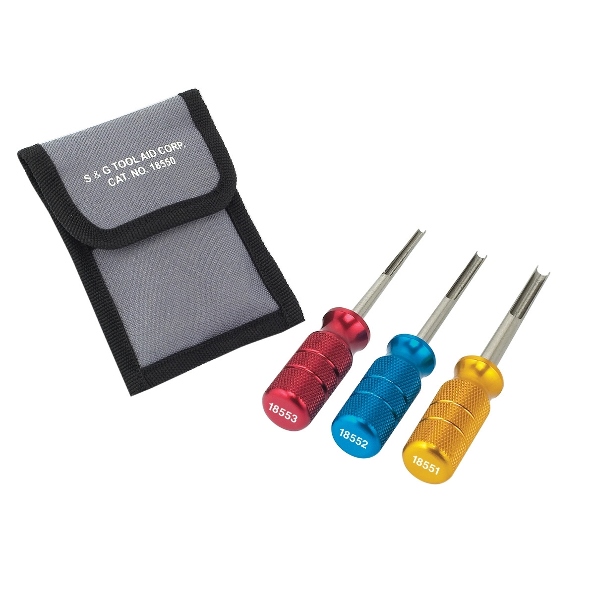Tool Aid 18550 Deutsch Terminal Electrical Connector Release Tool Kit