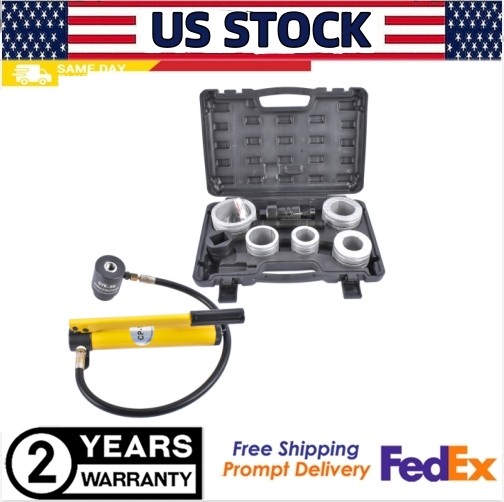 Manual Hydraulic Exhaust Pipe Stretcher Expander Kit 10 Ton 1-5/8in to 4-1/4in