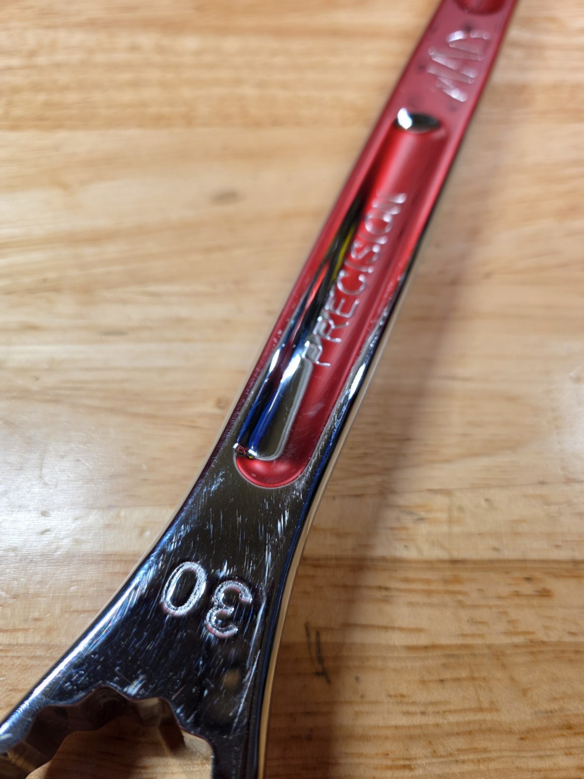 Mac Tools M30CL440 30mm Metric Standard 12-Point Chrome Combination Wrench NICE