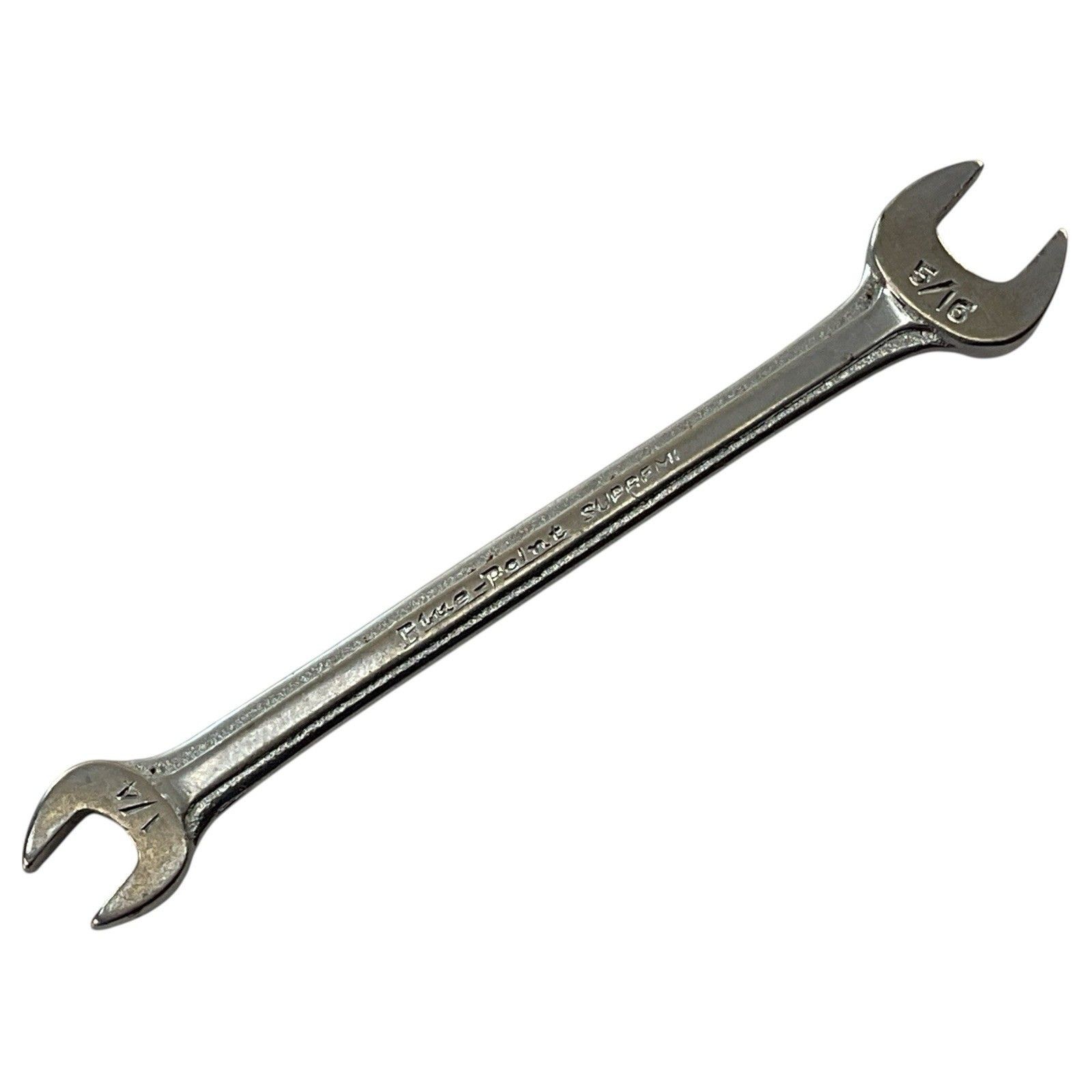 Blue-Point Supreme S810 Open-End Wrench 1/4 x 5/16 SAE Chrome Hand Tool USA