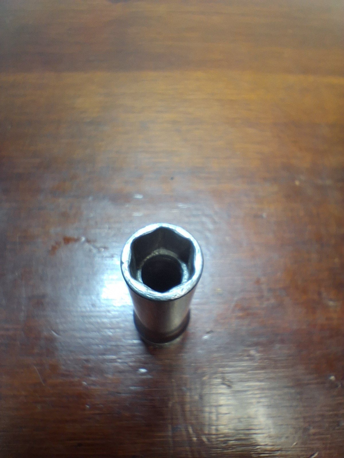 Snap-On Tools SFS121 3/8in. 3/8″ Drive 6 Point SAE Deep Chrome Socket USA