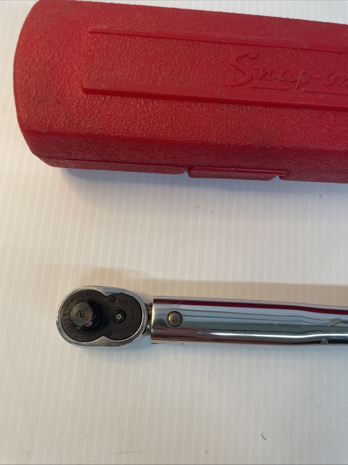 Snap on Qjr284d 3/8 Drive 1000 Pounds/inch Torque Wrench With Case – Pre Owned