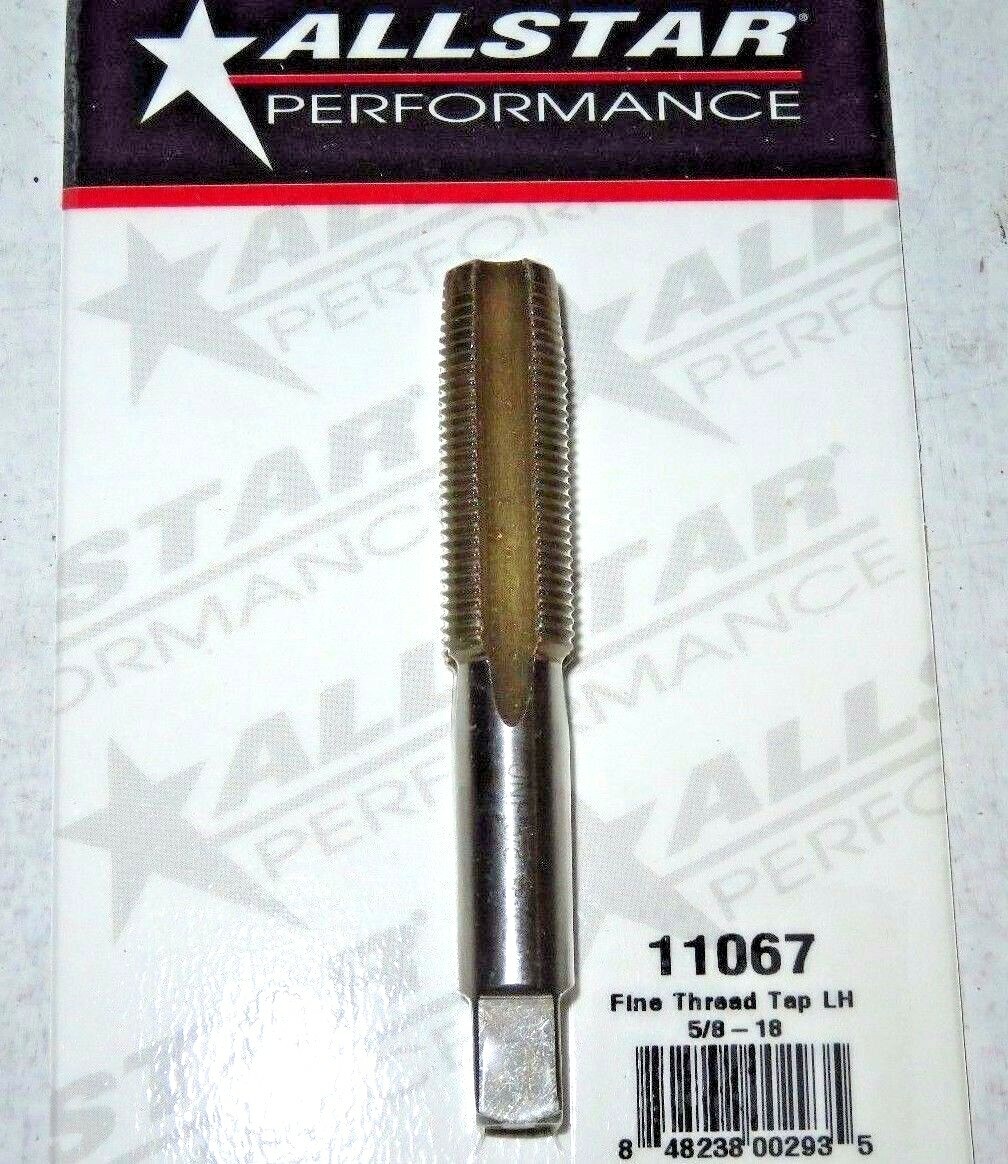 Allstar Tungsten Steel Tap Titanium Coated 5/8″ -18 LH Hand Fine Thread ALL11067