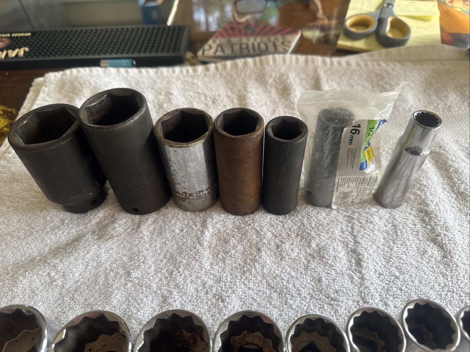 Assorted 1/2” Impact Metric Sockets 22 Pc In All Mostly Craftsman