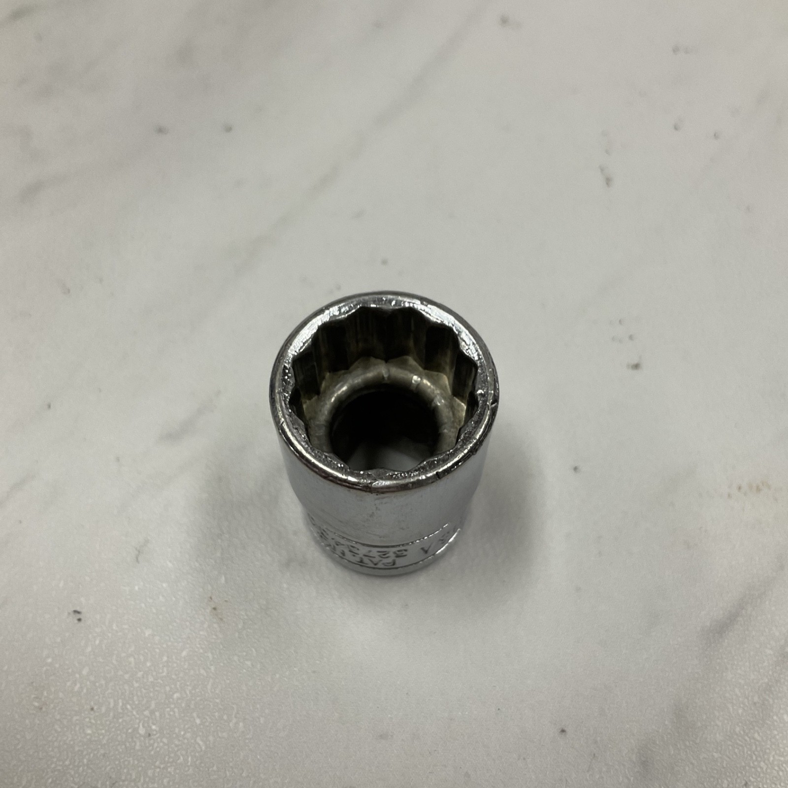 Snap-on 3/8″ Drive 12-Point SAE 1/2″ Drive Shallow Socket F161 USA