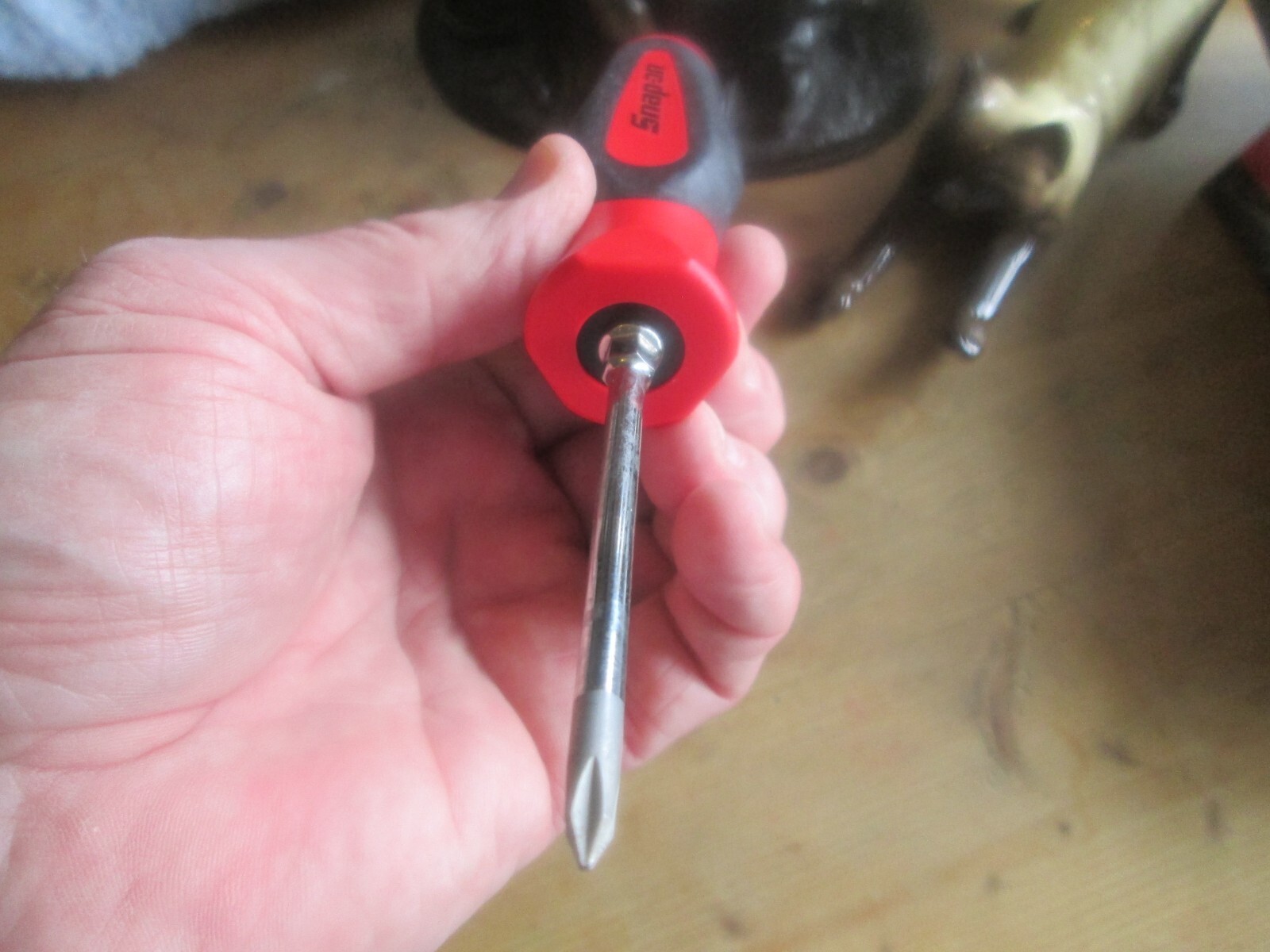 snap on philips screwdriver no 1 sgdp31lrb in classic red new premium tool