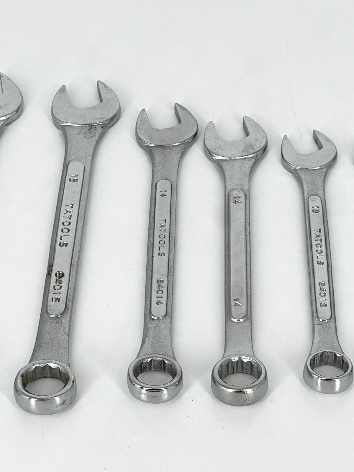 Lot of 13 vintage Mechanic Wrench set 7mm – 17mm TATOOLS Thorsen Great Neck