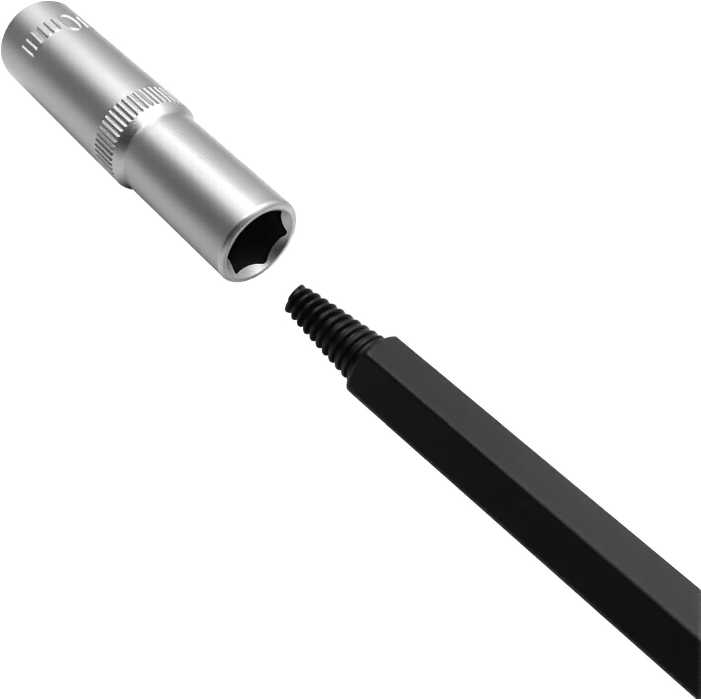 ZKTOOL 2PCS Broken Spark Plug Removal Kit, Broken Wire Extractor, 5-8MM