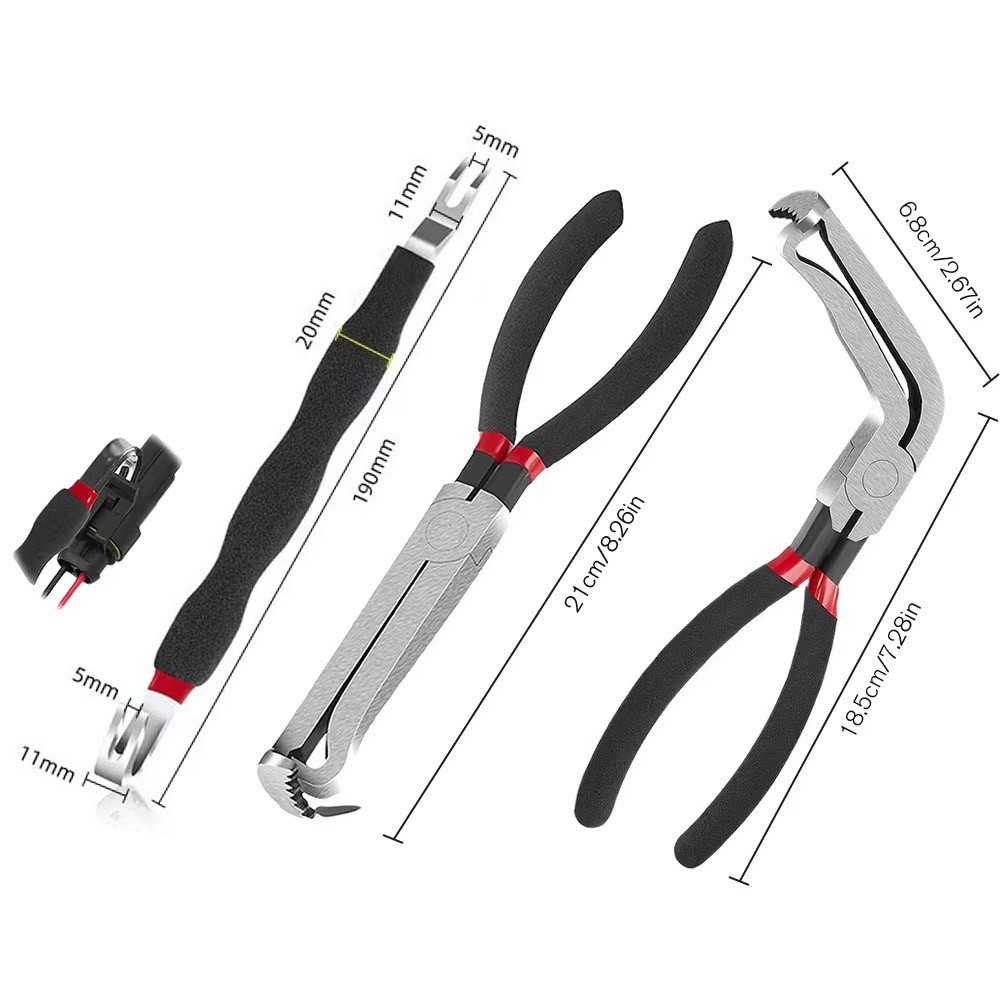 Auto Car Electrical Connector Release Pliers Wire Terminal Removal Repair Tools