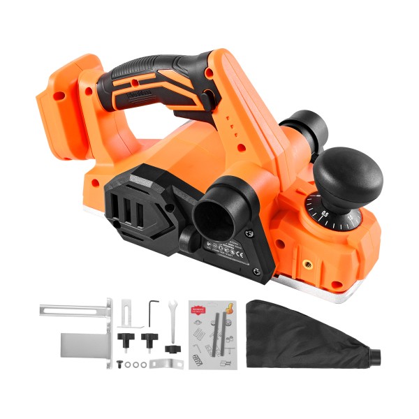 Cordless Electric Wood Planer, 3.25-Inch Cut Width, 15K RPM