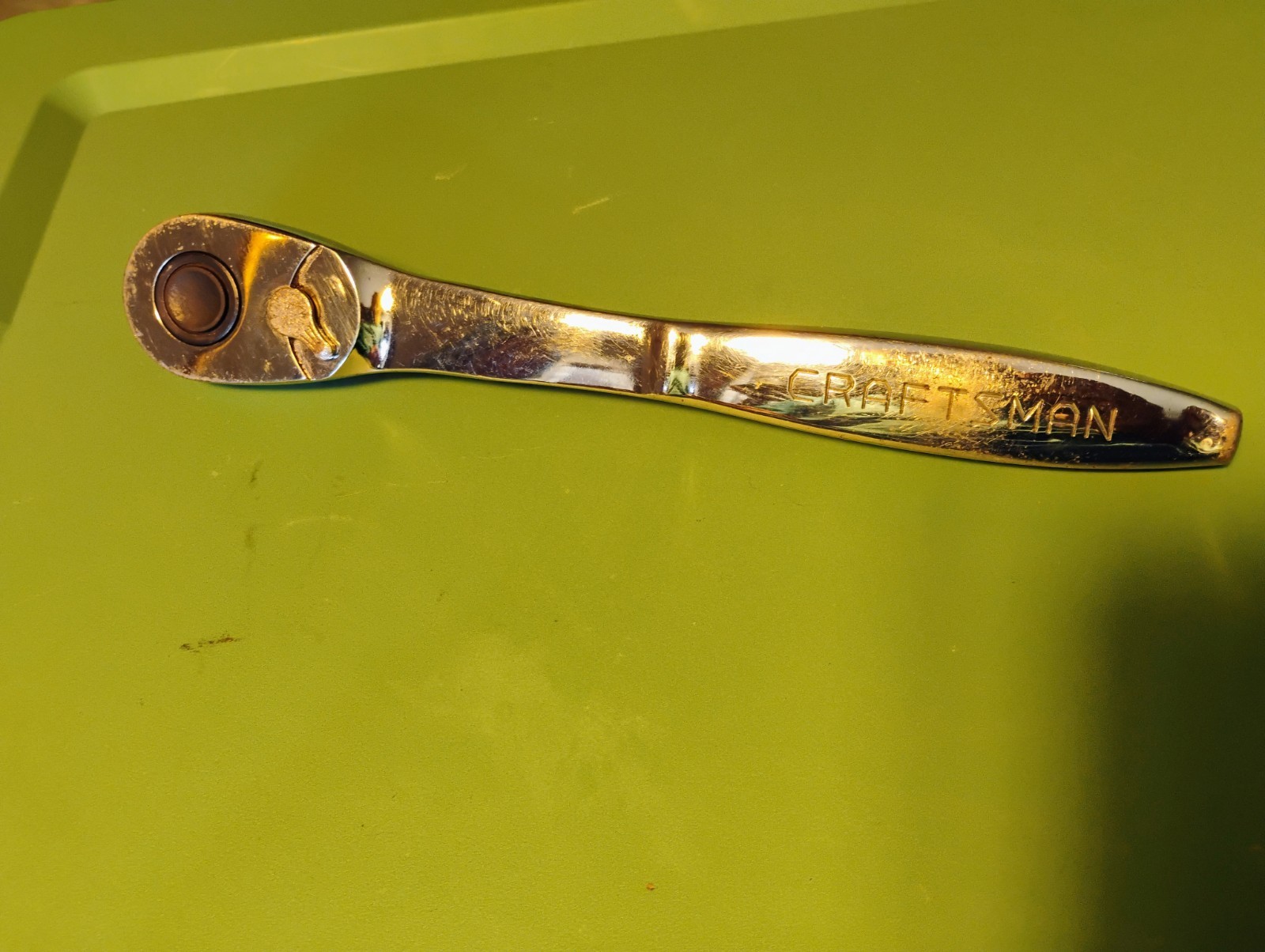 Craftsman Thin Profile KAA 44996 1/2″ Drive 10″ Standard Ratchet USA Tested Good