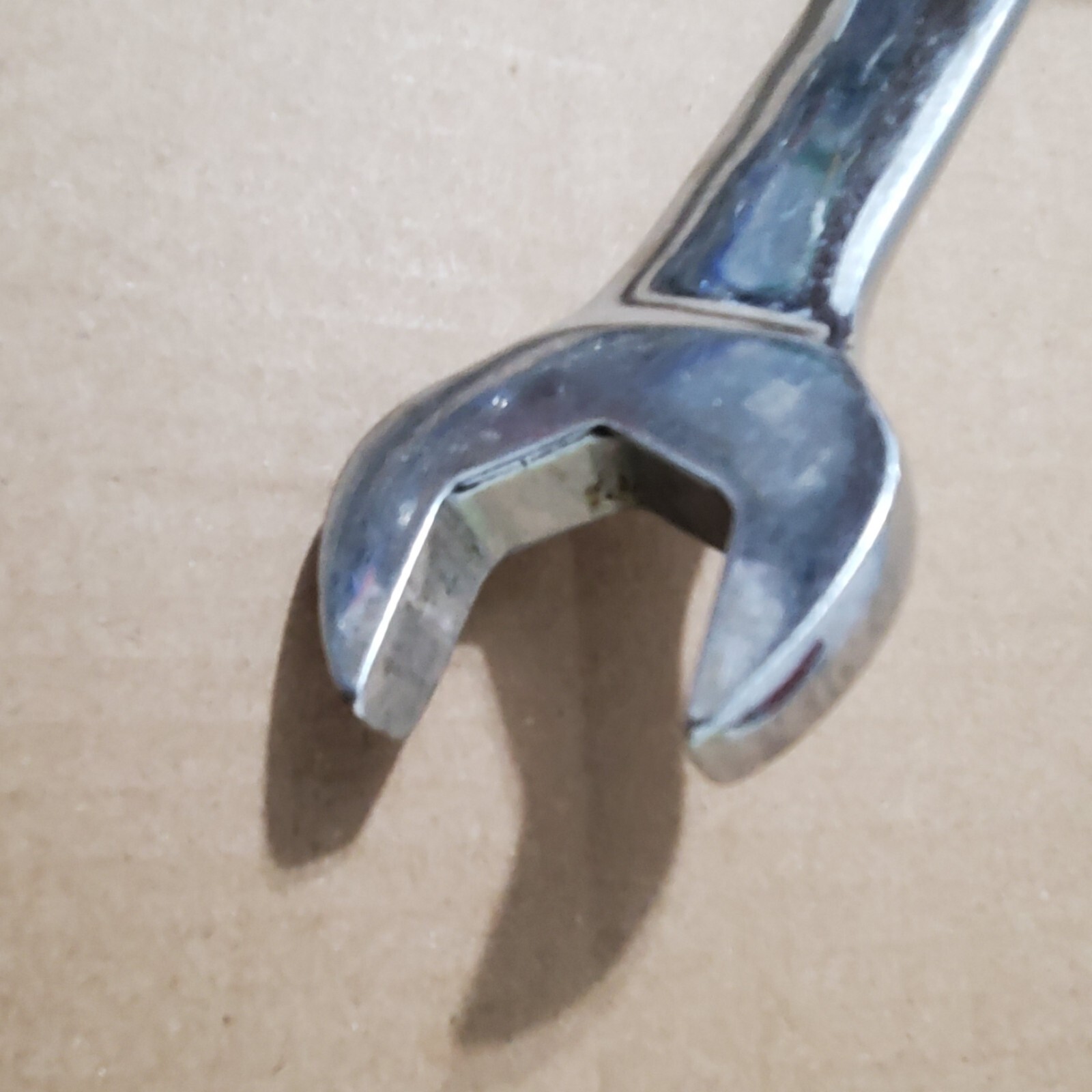 Pittsburgh Combination Wrench 1-1/8″ SAE 12pt Chrome Finish, 15.5″. Estate Find