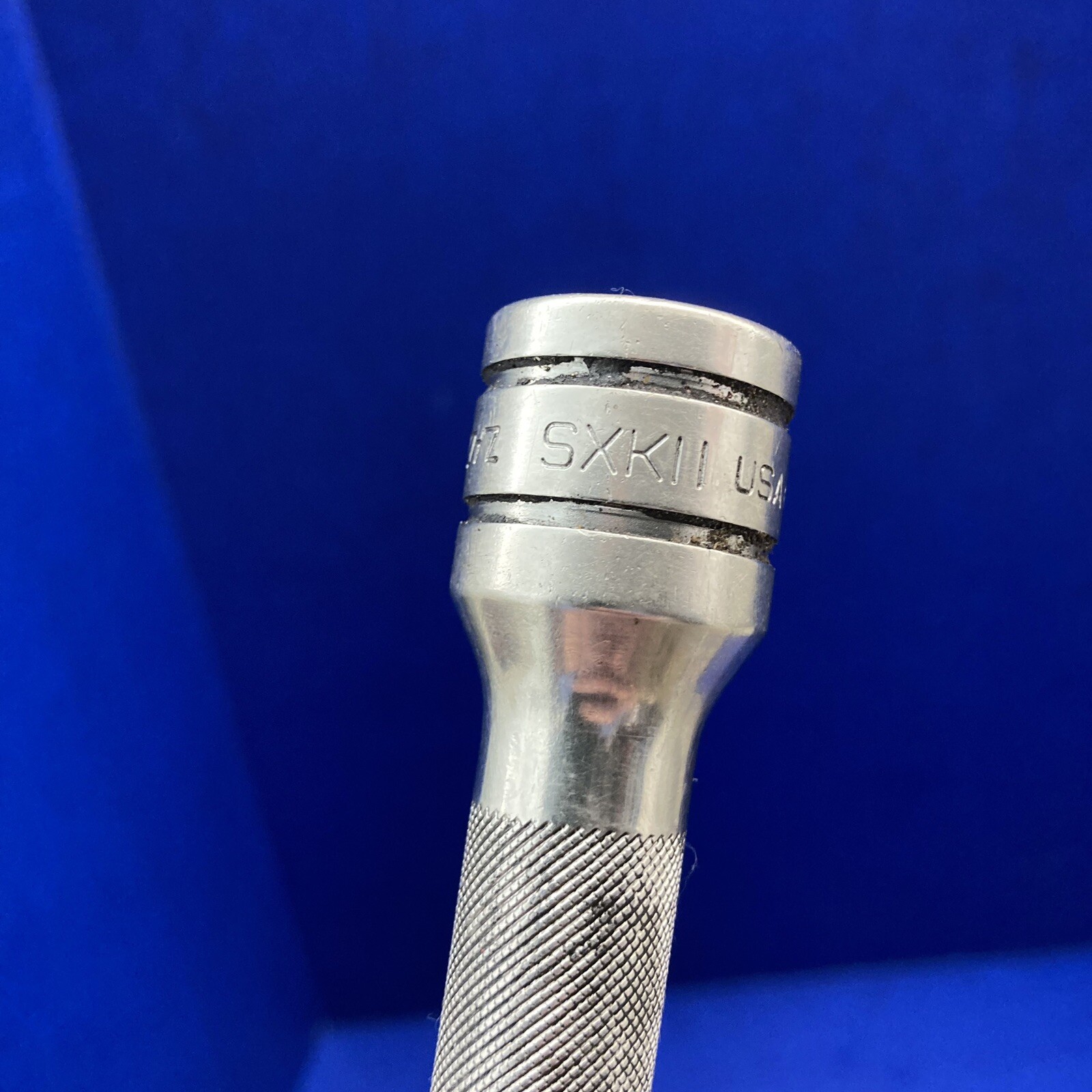 Vintage Snap On 1/2″ Drive 11″ Long Knurled Extensions SXK11 Made in USA Used