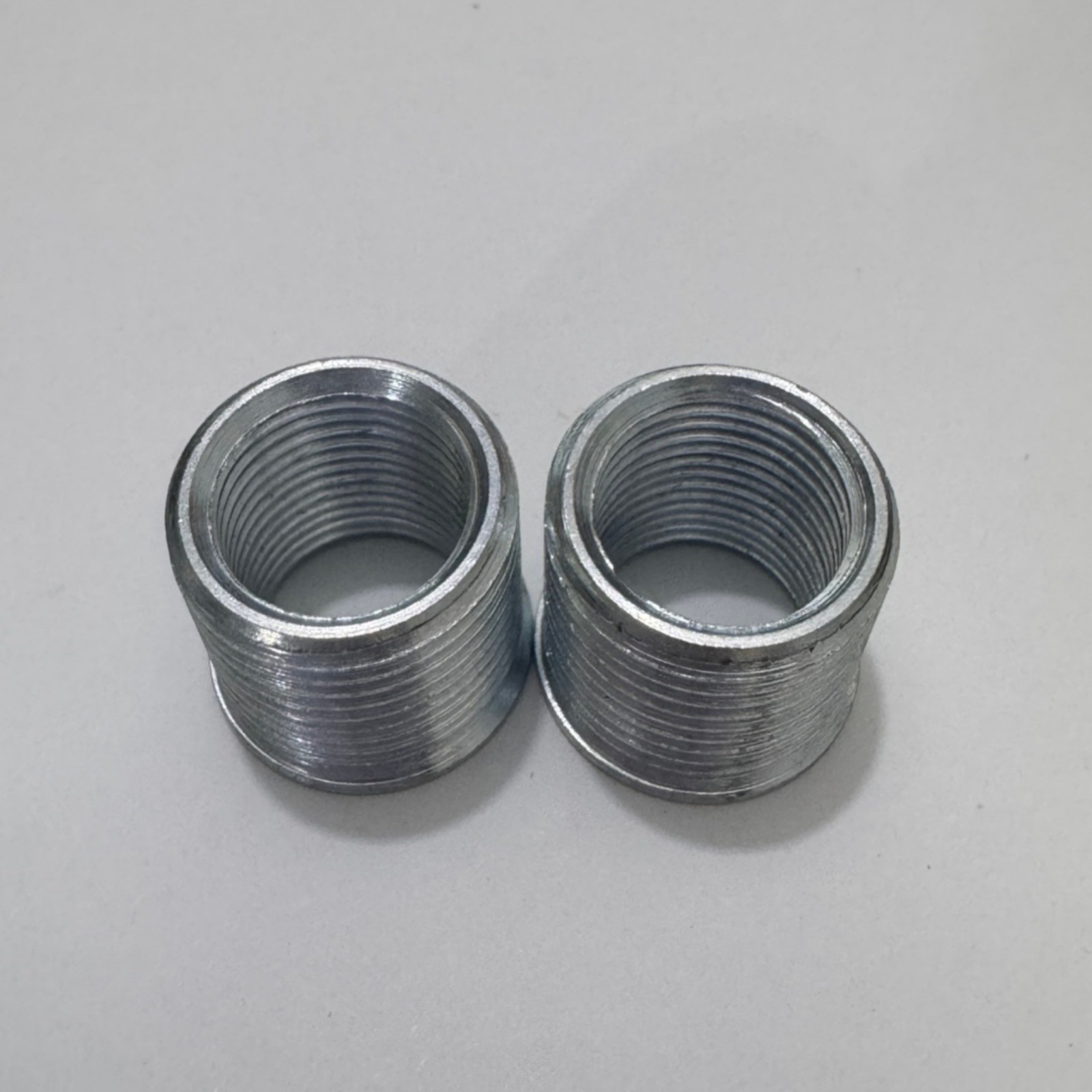 M14x1.25 to M18x1.5 Spark Plug Thread Repair Insert Kit, Blue White Zinc Coated