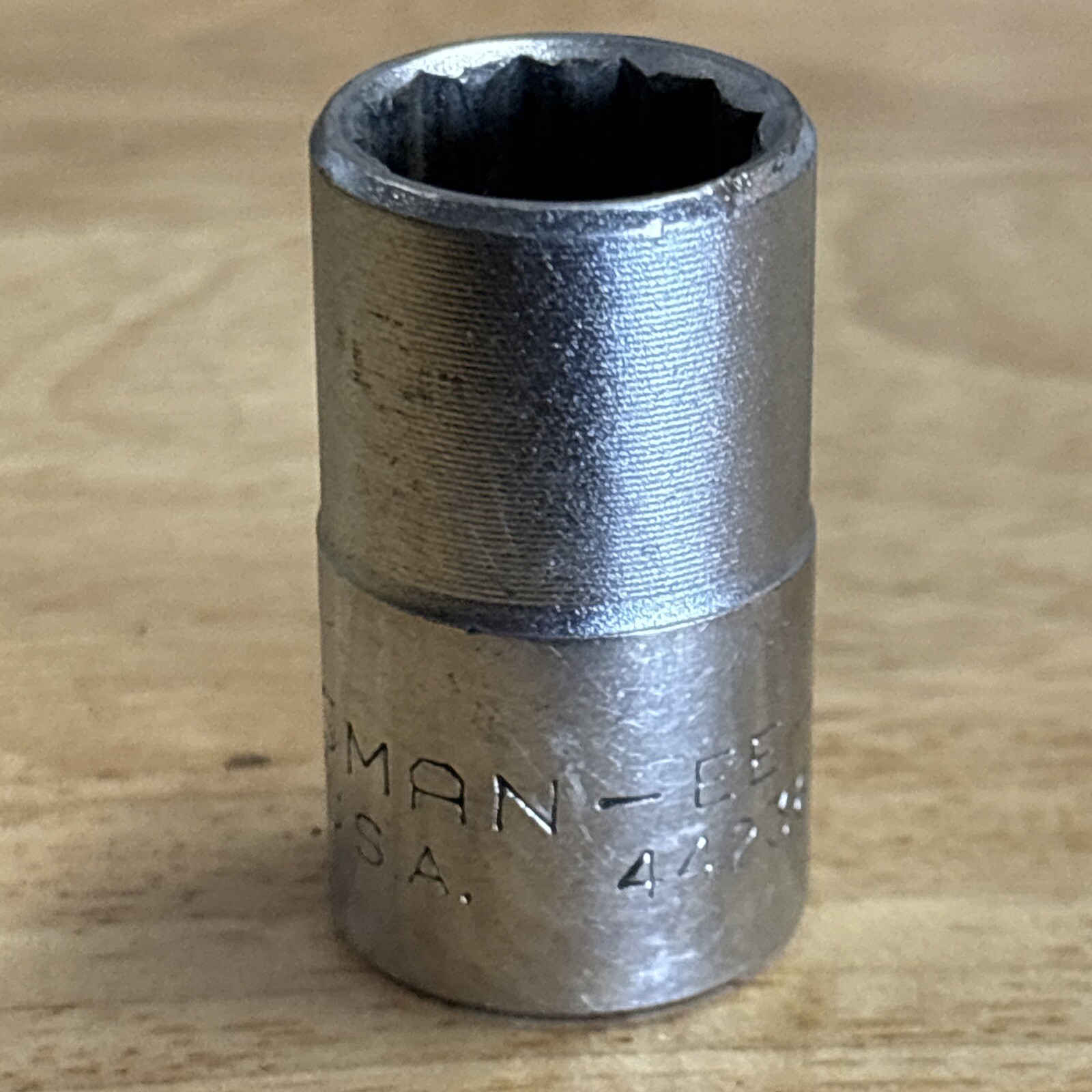 Craftsman 15mm Shallow Socket 1/2″ Drive 12 Point EE 44236 USA