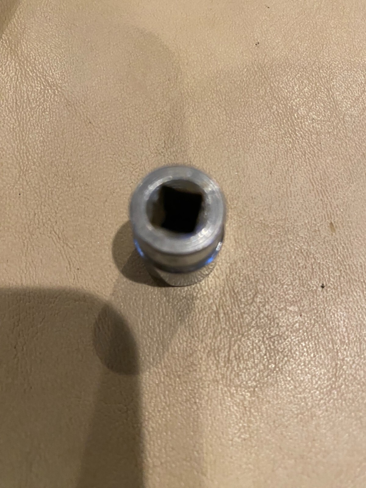 Snap on 7/16″, 6 point, shallow, standard socket, 1/4 dr, #TM 14, chrome,
