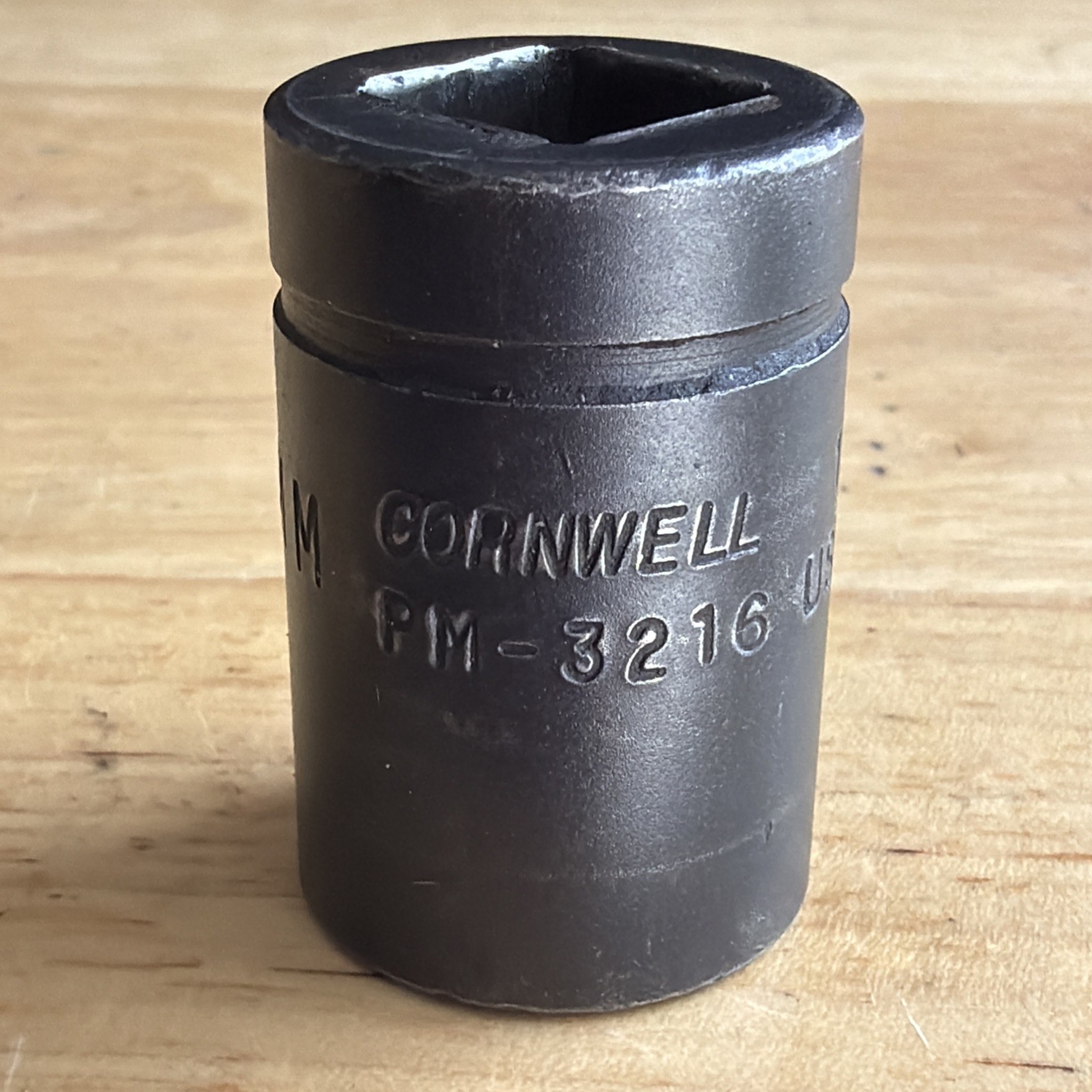 Cornwell Tools 16mm Shallow Impact Socket 1/2″ Drive 6 Point PM-3216 USA