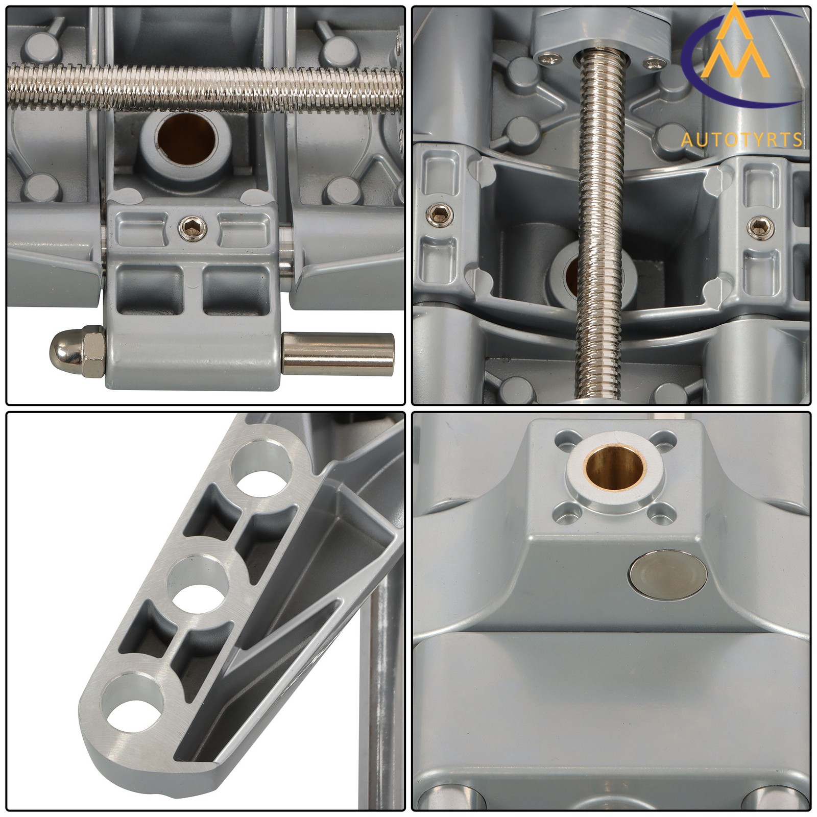 3D DSP Camber Caster Gauge Wheel Alignment Rack Tool For 11» to 25» Rim Clamp