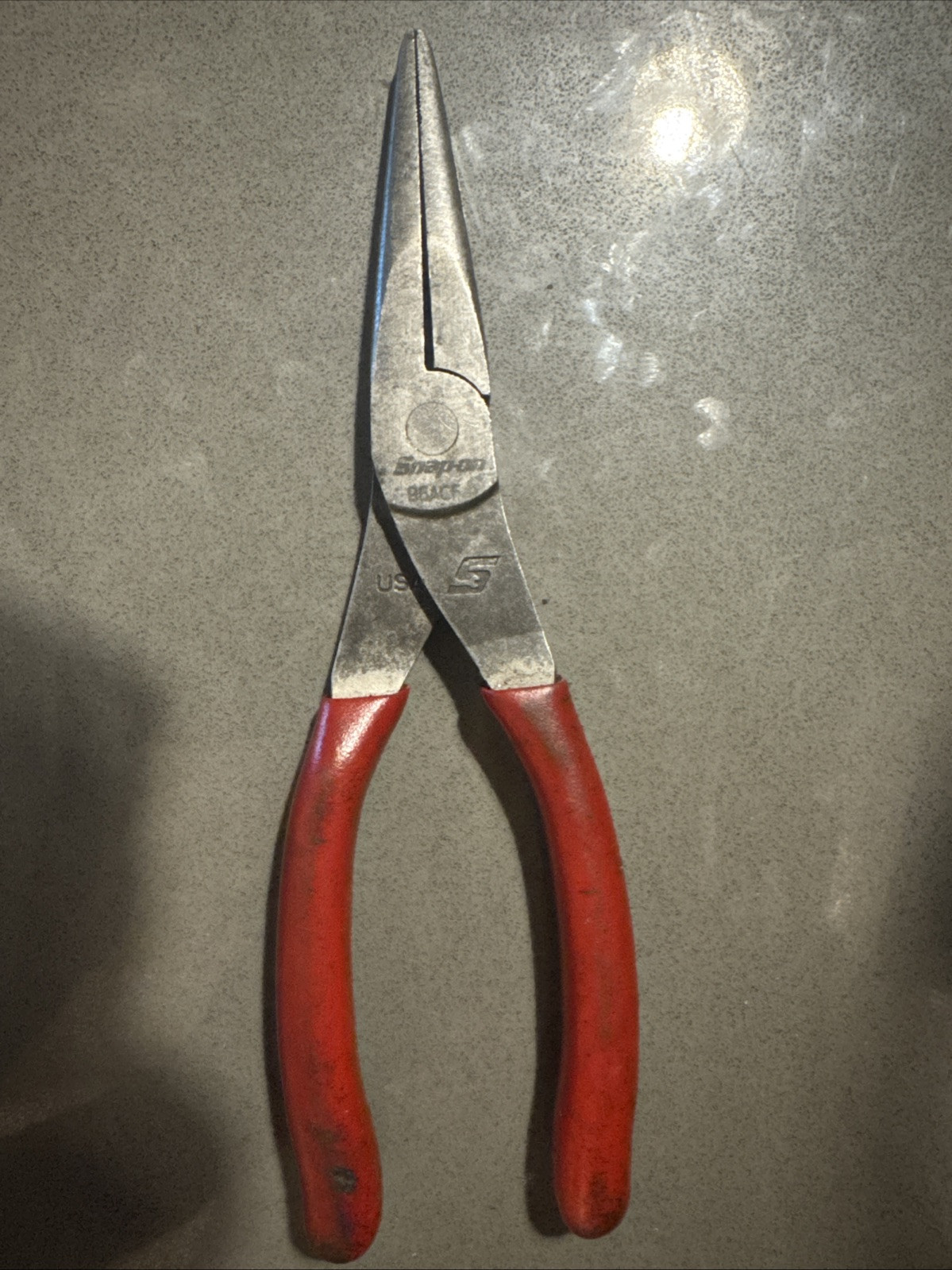 Snap-on Tools 96ACF 8″ Needle Nose Pliers Very Good Condition